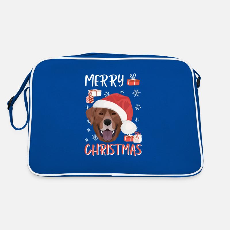 Joyeux Noël Labrador Sac Retro