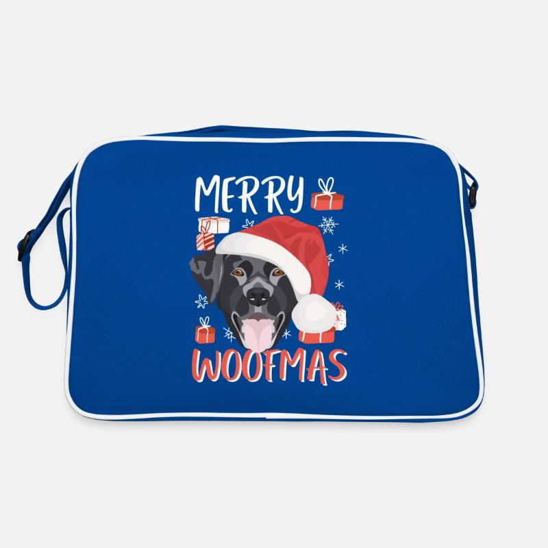 Joyeux Noël Labrador Sac Retro