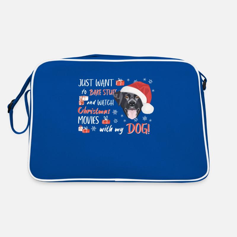 Joyeux Noël Labrador Sac Retro