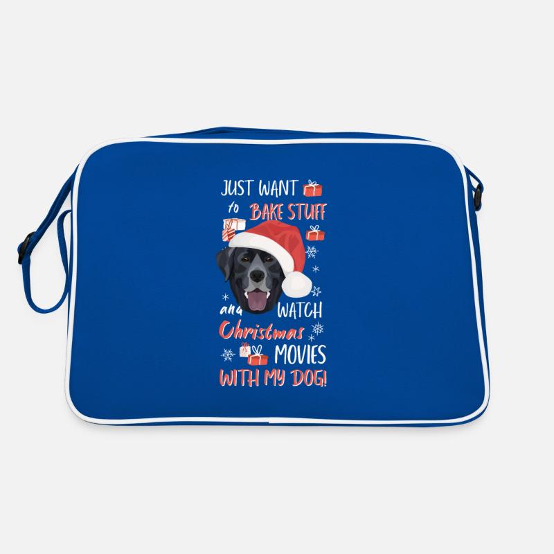 Joyeux Noël Labrador Sac Retro