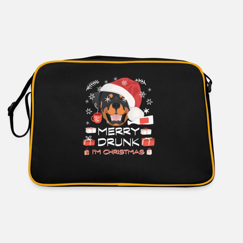 Marché de Noël de Rottweiler Sac Retro