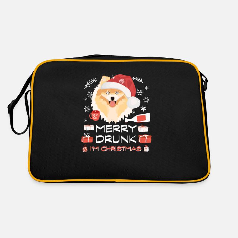 Marché de Noël de Zwergspitz Sac Retro