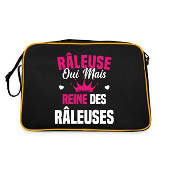 Reine des râleuses - Sac Retro - noir/or - Dos