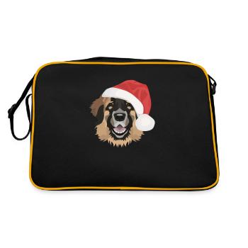 Joyeux Noël Leonberg - Sac Retro - noir/or - Dos