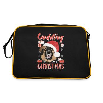 Joyeux Noël Leonberg - Sac Retro - noir/or - Dos