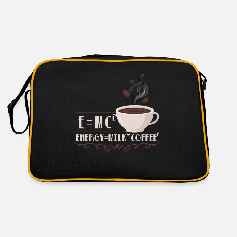 Coffee scientist Humor Funny physicist Retro Bag