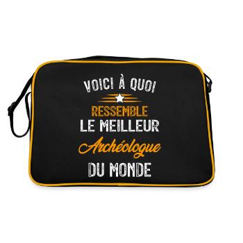 Voici à quoi ressemble le meilleur Architecte - Sac Retro - noir/or - Dos