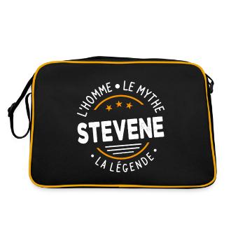 Stevene L'Homme Le Mythe La Légende - Sac Retro - noir/or - Dos