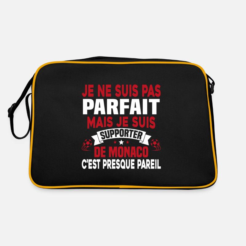 Pas parfait mais je suis supporter de Monaco Sac Retro