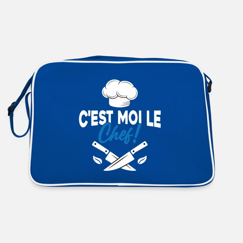 C'est moi le chef Toque de cuisinier Sac Retro