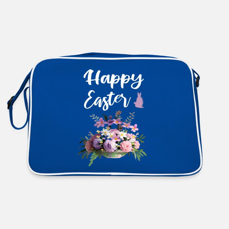 Joyeuses Pâques Florales Sac Retro