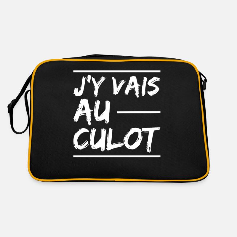 J'y Vais Au Culot J y Vais Au Talent Zero Pression Sac Retro