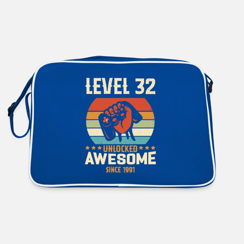 Level 32 complete 1991 Birthday Gift Retro Bag