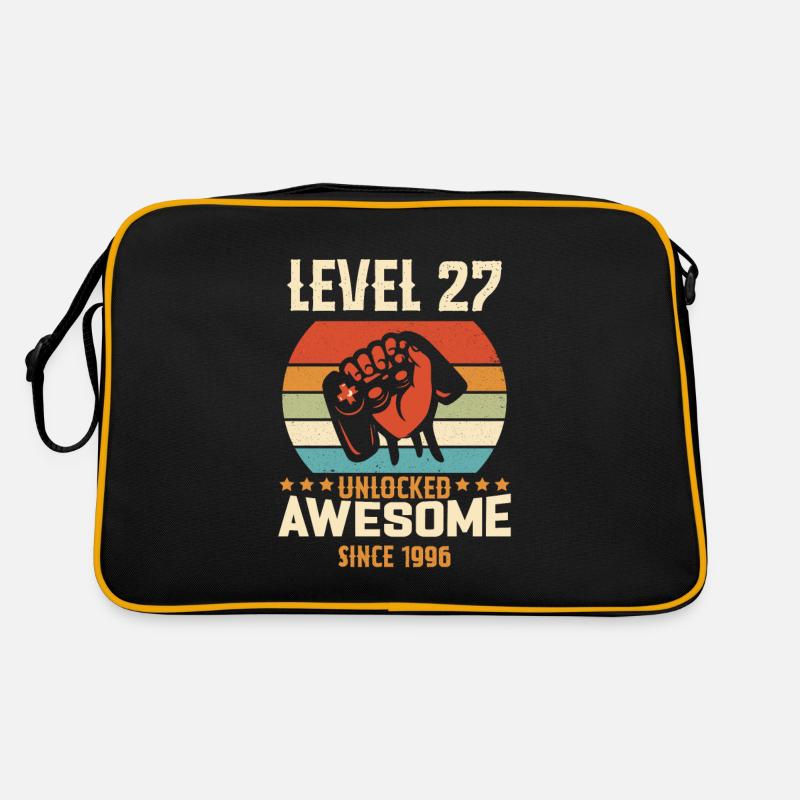 Level 27 Komplettes Geburtstagsgeschenk von 1996 Retro Tasche