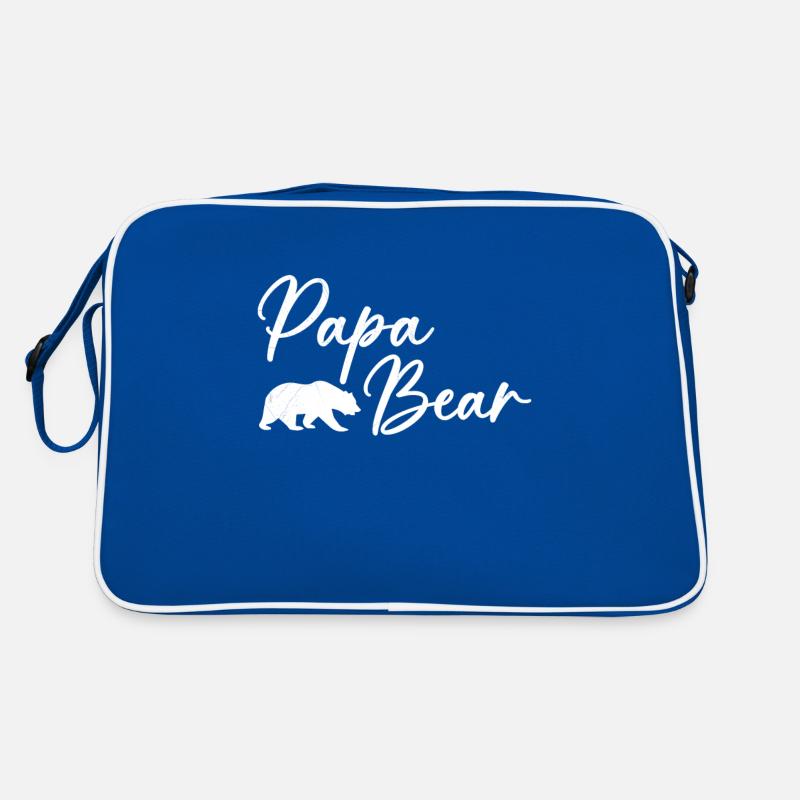 Daddy Bear Humor Father's Day Gift Retro Bag