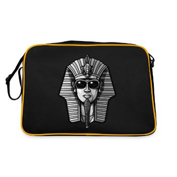 Pharaon mort Hipster Cool Party - Sac Retro - noir/or - Dos