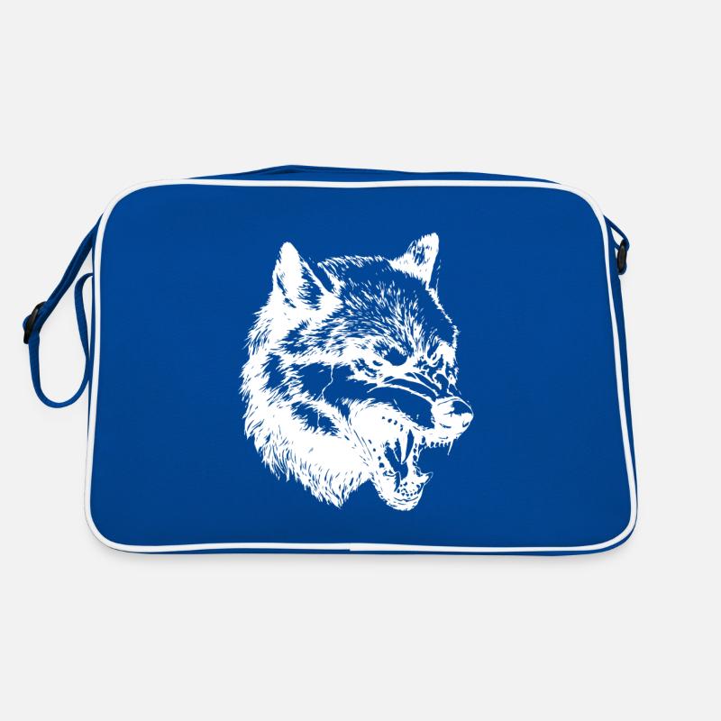 Wolf Head Retro Bag