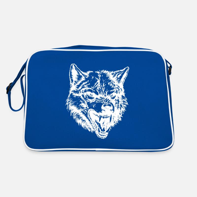 Wolf Animal Retro Bag
