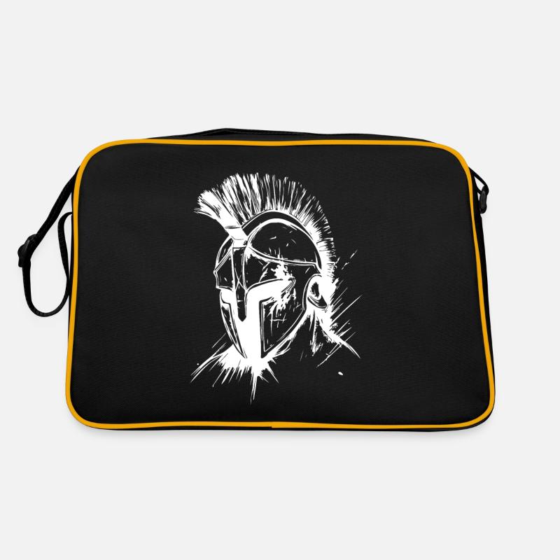 Spartan Helmet Gladiator Retro Bag