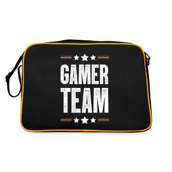Équipe de joueurs - Sac Retro - noir/or - Dos