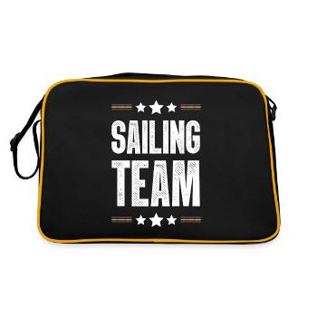 Equipe de voile - Sac Retro - noir/or - Dos