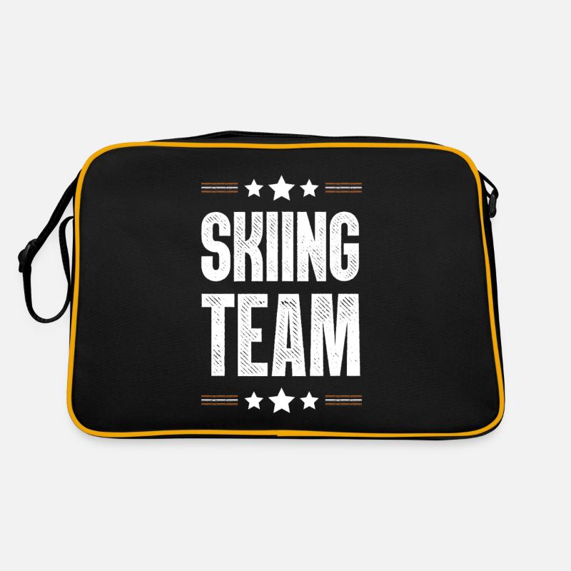 Skiing Team Retro Bag