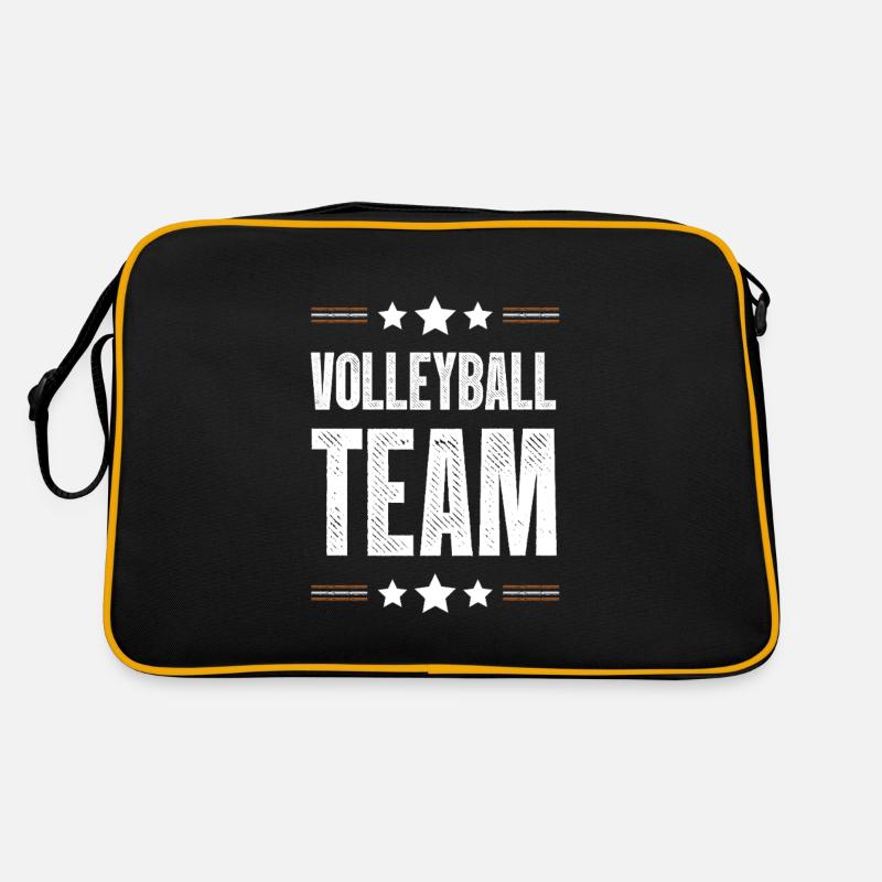 Équipe de volley-ball Sac Retro