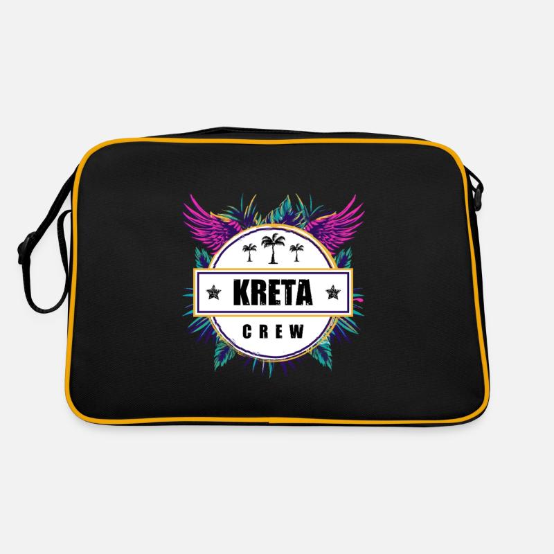 Kreta Crew Tropisch Retro Tasche