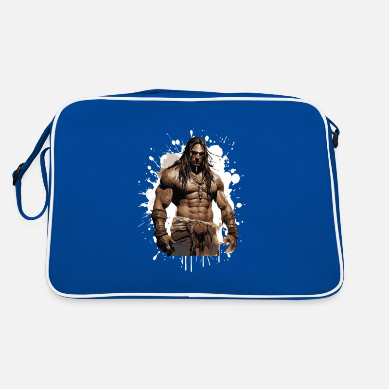 Chef de Musculation Muscles Indien Sac Retro