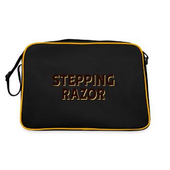 Stepping Razor T-Shirt - Retro Bag - black/gold - Back