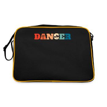 Danseurs rétro Danseurs Danse Vintage - Sac Retro - noir/or - Dos