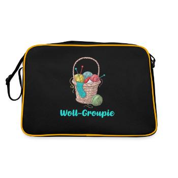 Knit - Retro Bag - black/gold - Back