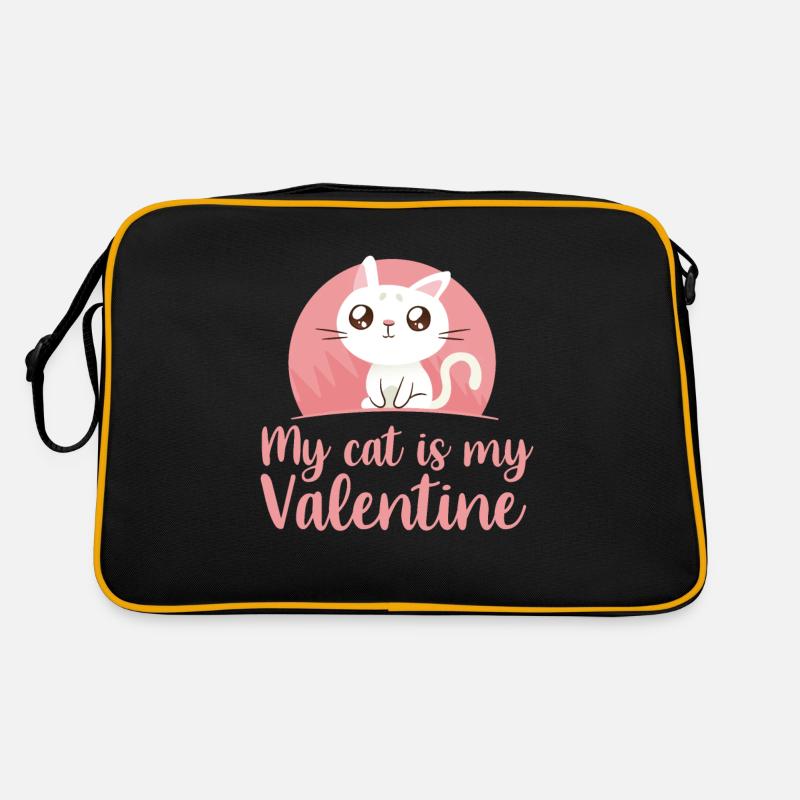 Valentinstag Valentines Day Retro Tasche