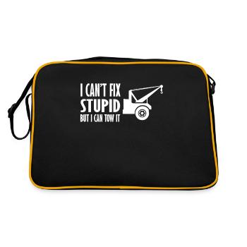 Tow truck Towing service Tow truck - Retro Bag - black/gold - Back