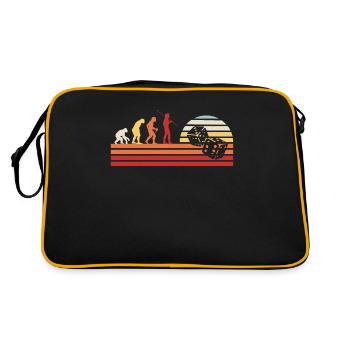 Jeu de société rétro vintage - Sac Retro - noir/or - Dos