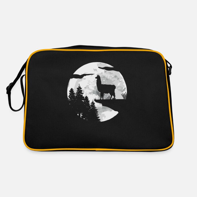 Lama Llama Alpaga Sac Retro