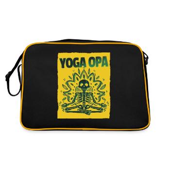 Yoga Yogi - Retro Bag - black/gold - Back