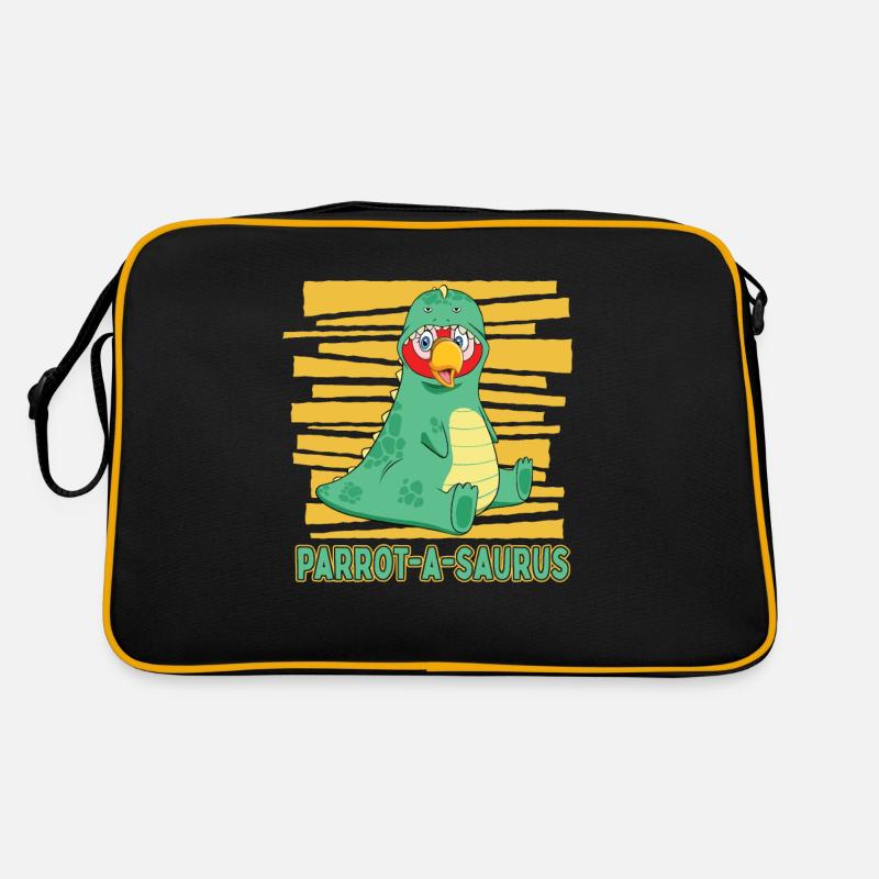 Papagei Retro Tasche