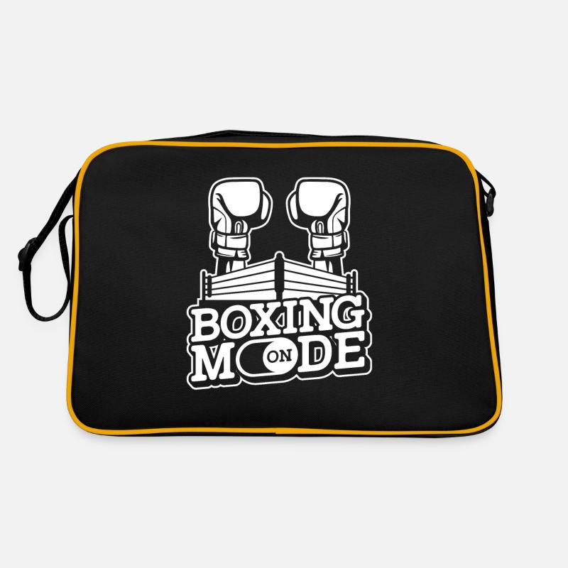 Boxe Boxe Boxe Boxe Combat Fighter Sac Retro