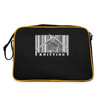 Knit - Retro Bag - black/gold - Back