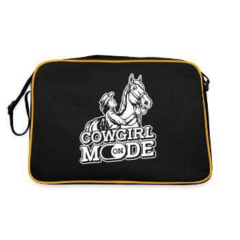 Équitation Rodéo - Sac Retro - noir/or - Dos
