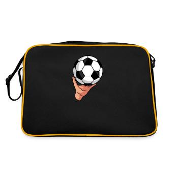 Football Football - Sac Retro - noir/or - Dos