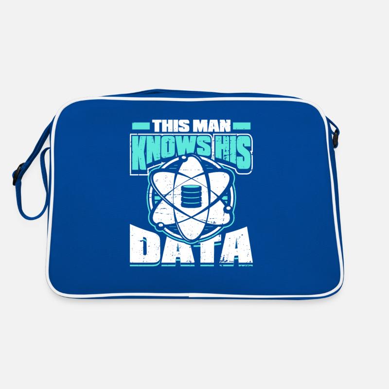Big Data Science Engineer Scientist Analyst Retro Tasche