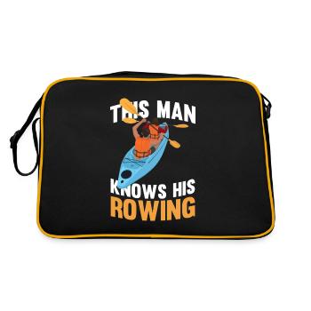 Aviron Aviron Aviron Bateau Aviron - Sac Retro - noir/or - Dos