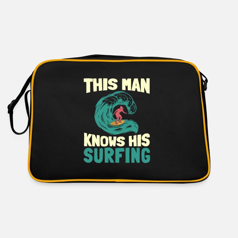 Surf Surfer Surfer Sac Retro