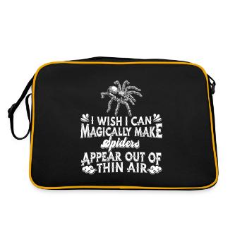 Spider Pet - Retro Bag - black/gold - Back