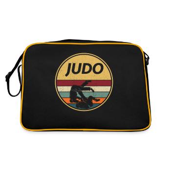 Judo Judoka - Sac Retro - noir/or - Dos