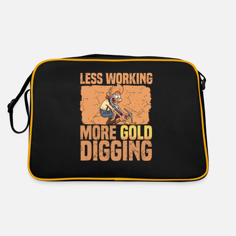 Mine d’or minière Sac Retro