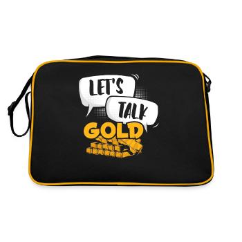 Gold Mining Gold Mine - Retro Bag - black/gold - Back