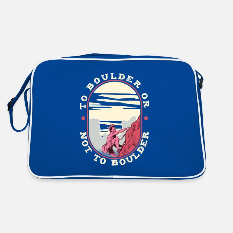 Bouldern Retro Tasche